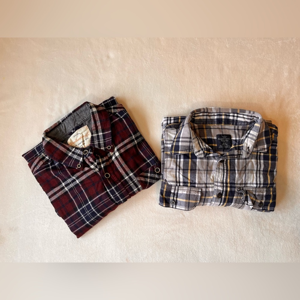 Plaid Flannel Set